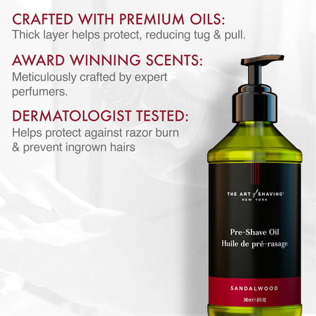 Sandalwood Pre-Shave Oil 8 oz-second-image