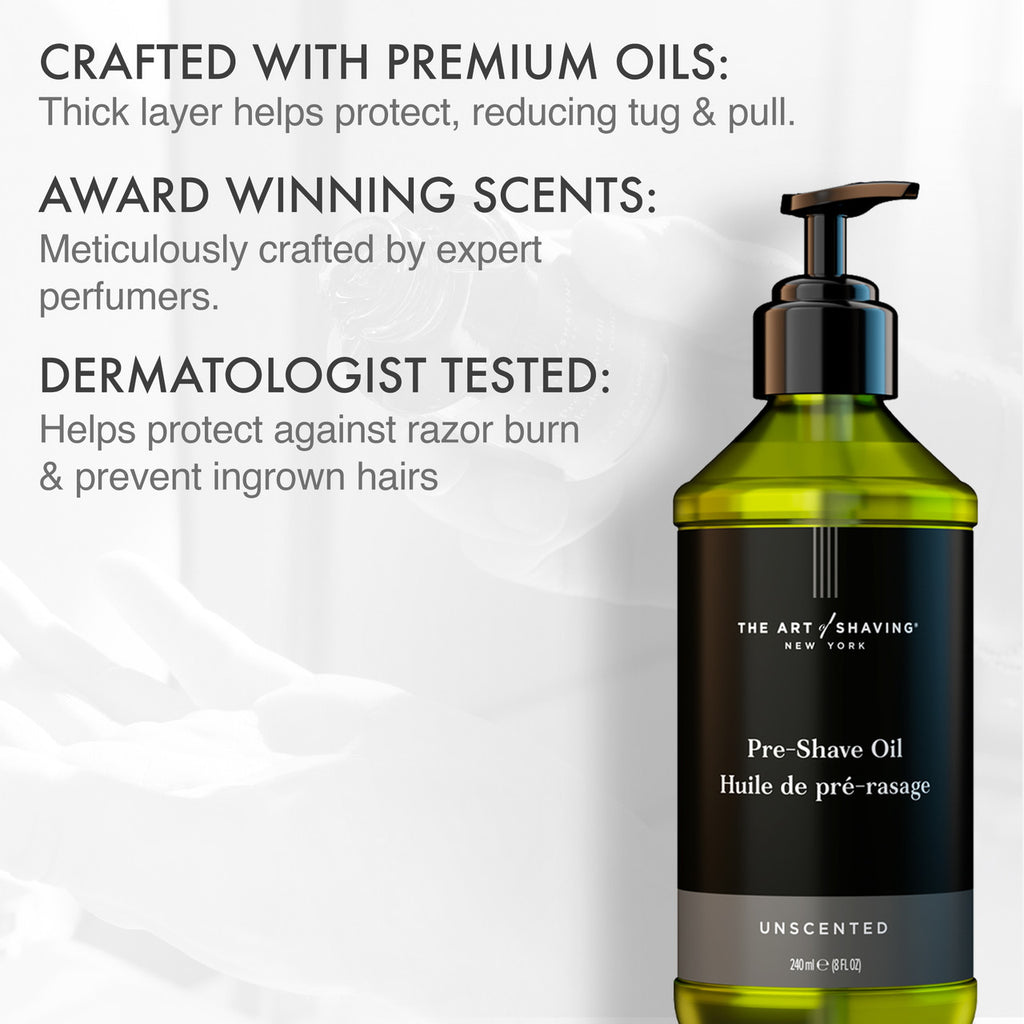 Unscented Pre-Shave Oil 8 OZ