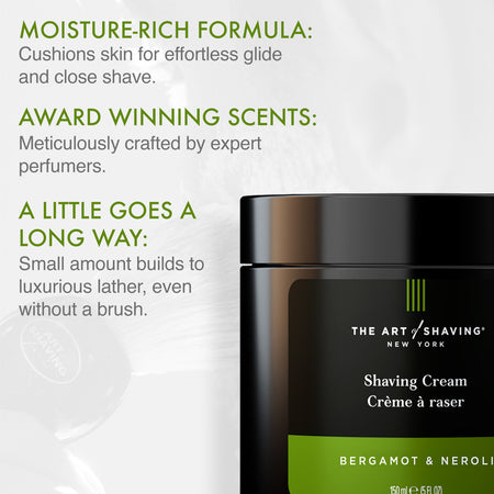 Bergamot & Neroli Shaving Cream 5 oz-second-image
