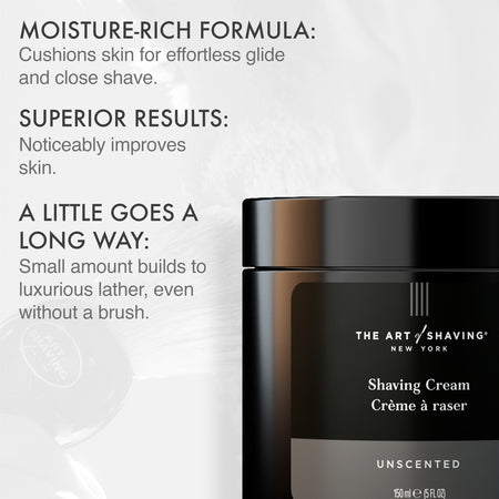 Unscented Shaving Cream 5 OZ-second-image
