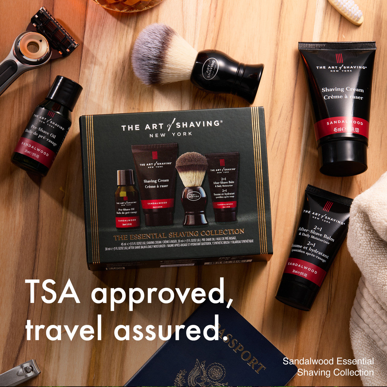 Essential Shaving Collection Sandalwood