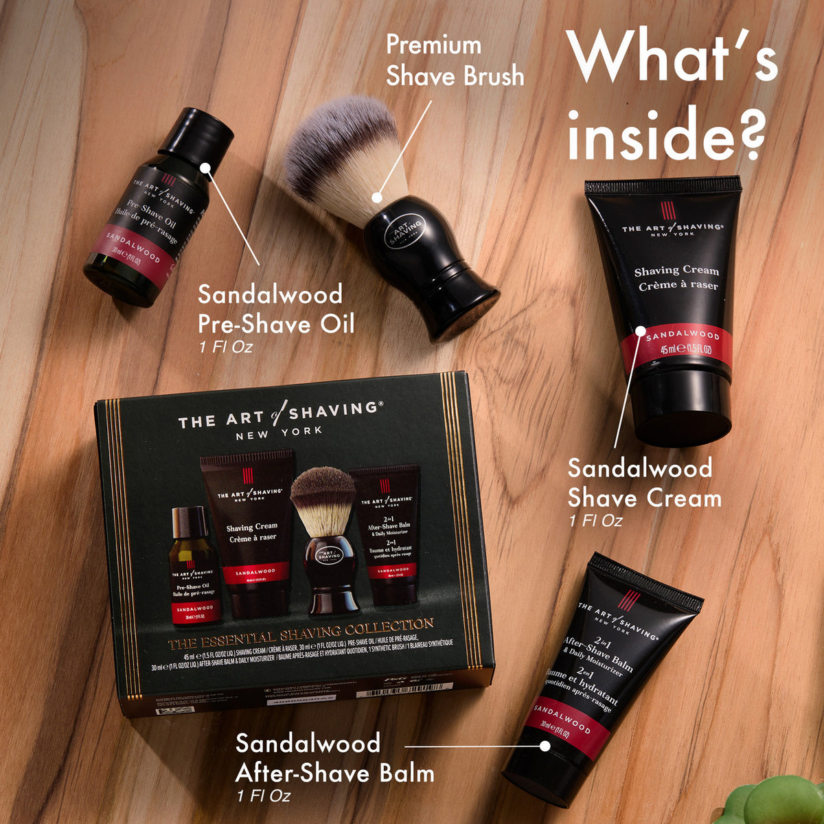 The Art of Shaving Essential Shaving Collection Sandalwood