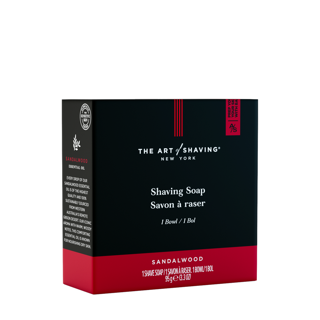 Sandalwood Shave Soap w/ Bowl 3.3oz